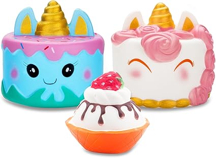 unicorn cake squishy amazon