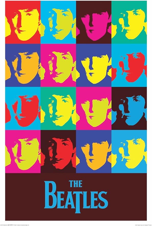The Beatles Andy Warhol Poster Amazon.fr Bienvenue