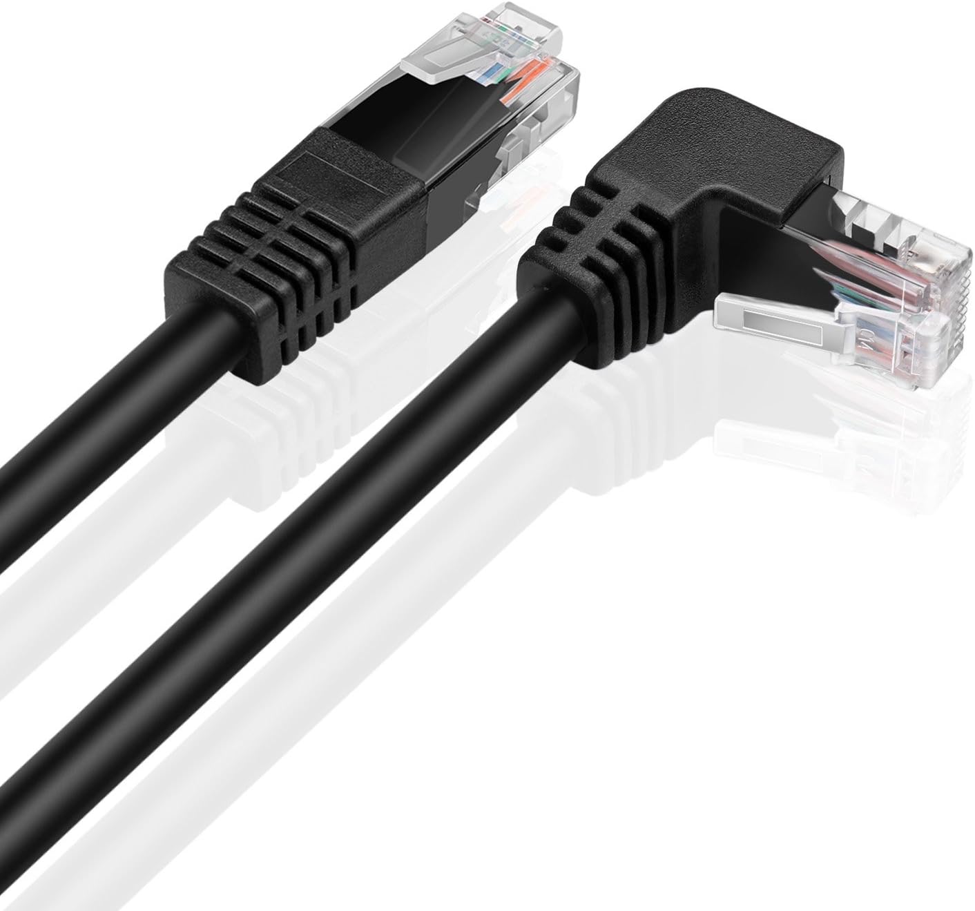 TNP Cat6 Ethernet Cable (Right Angle Down, 10 FT) - Image 4