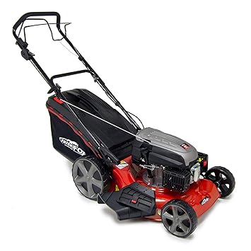 Cortacésped autopropulsado a gasolina Frisky Fox Plus, de corte Quad de 50 cm. Cortador
