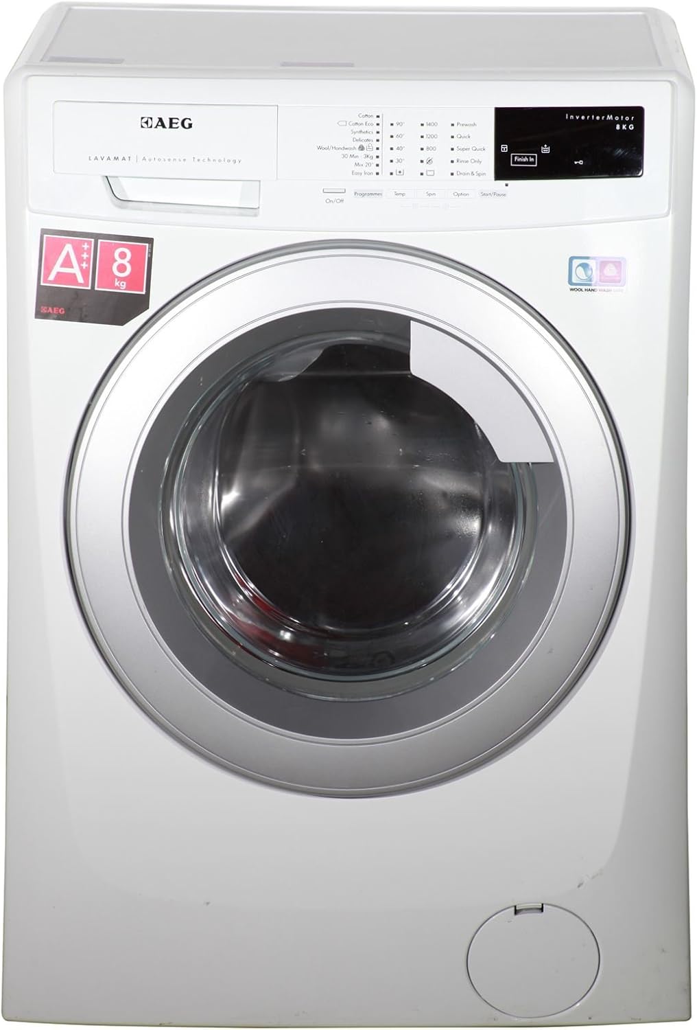 AEG 8kg Washing Machine L69480VFL White 559076 Amazon.co.uk