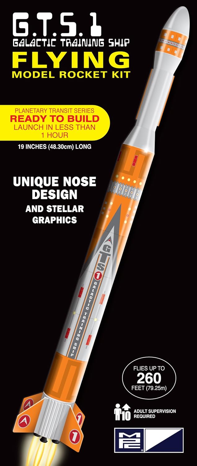 MPC Galactic Training Ship Rocket 2, Model Rockets Amazon Canada
