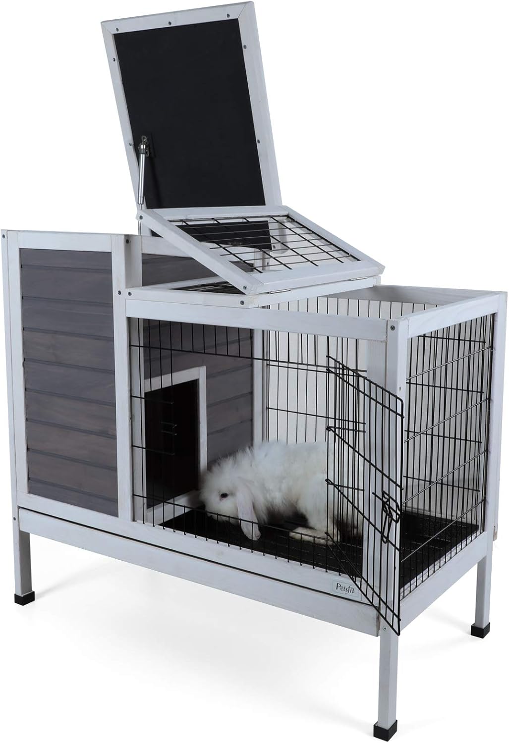 petsfit indoor rabbit hutch
