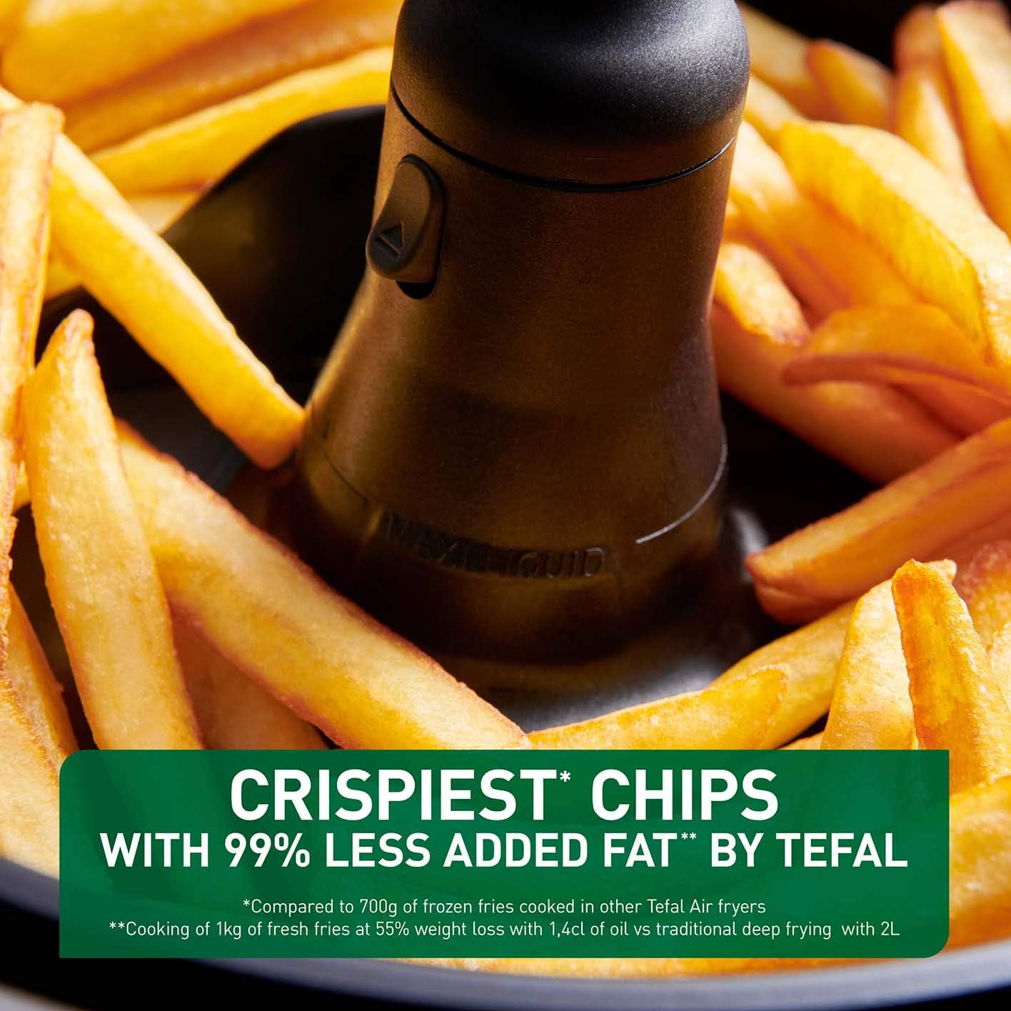 Tefal ActiFry Advance Snacking FZ729840 Health Air Fryer, Snacking basket, Black, 1.2kg, 6 portions, 1400W - Image 4