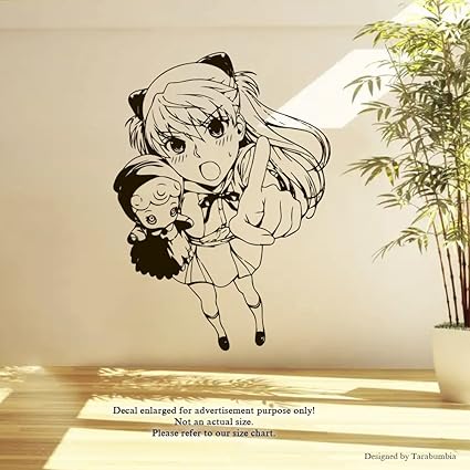 Amazon Com Manga Anime Wall Decals Neon Genesis Evangelion Asuka Amazon Com Manga Anime Wall Decals Neon Genesis Evangelion Asuka