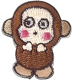 Minoda JPMonkichi Mini Iron On Patch Sticker Applique