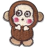 Minoda JPMonkichi Mini Iron On Patch Sticker Applique