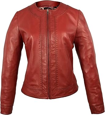 Veste cuir souple femme Clearance