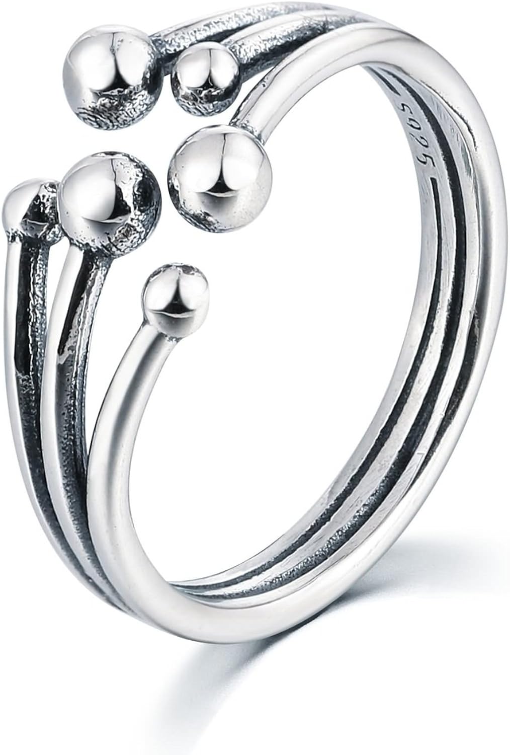 Bungsa Zehenring Mit Zirkonia - Verstellbarer Fussschmuck Für Damen