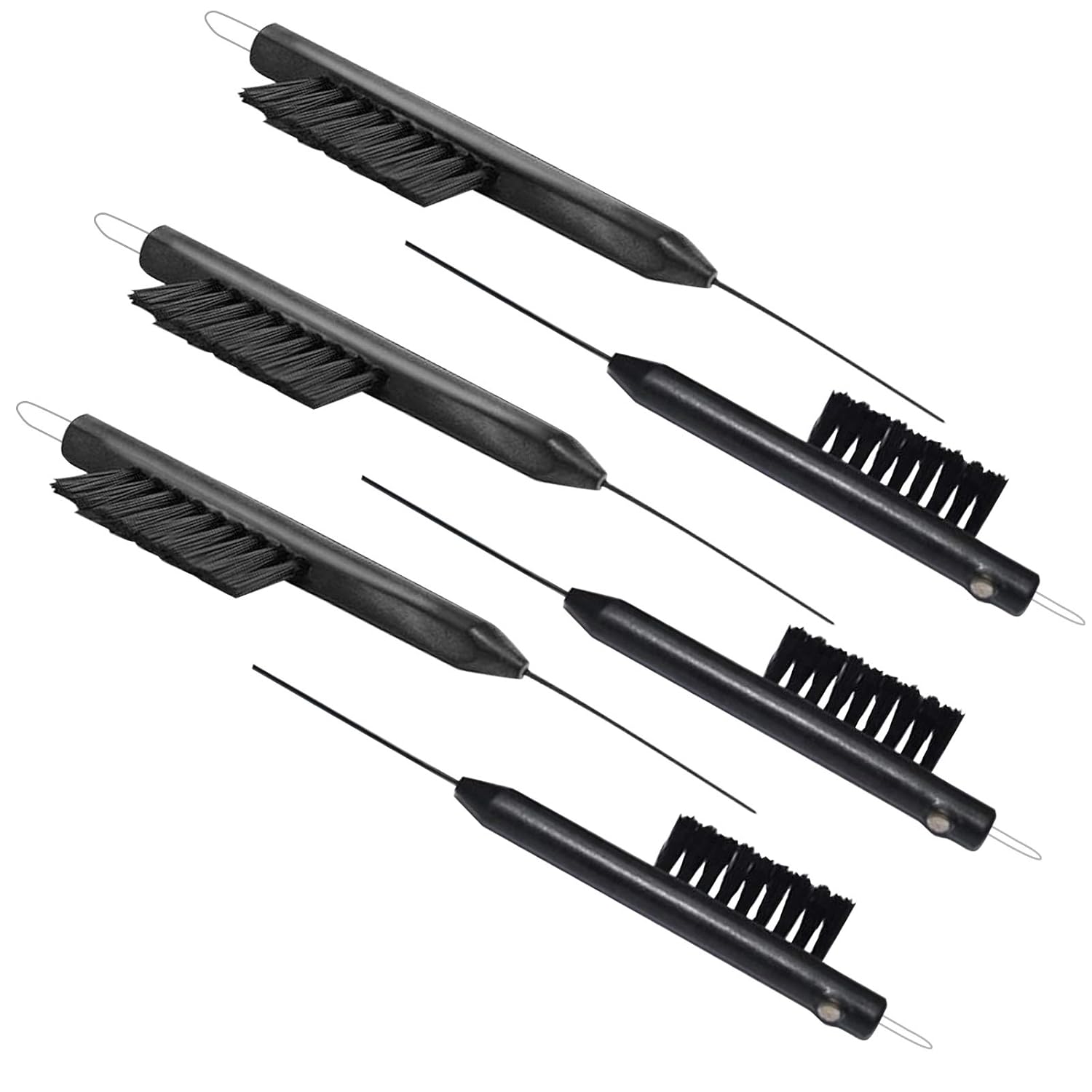 Hearing Aid Cleaning Brush with Wax Loop and Built in Vent