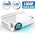 ABOX 4000 Lumens Projector, Portable Full HD 1080p (1920 x 1080) Video Projector, Compatible with Amazon Firestick, Laptop, Smart phone, Dual HD and USB Inputs for Movies, Sports, Gaming