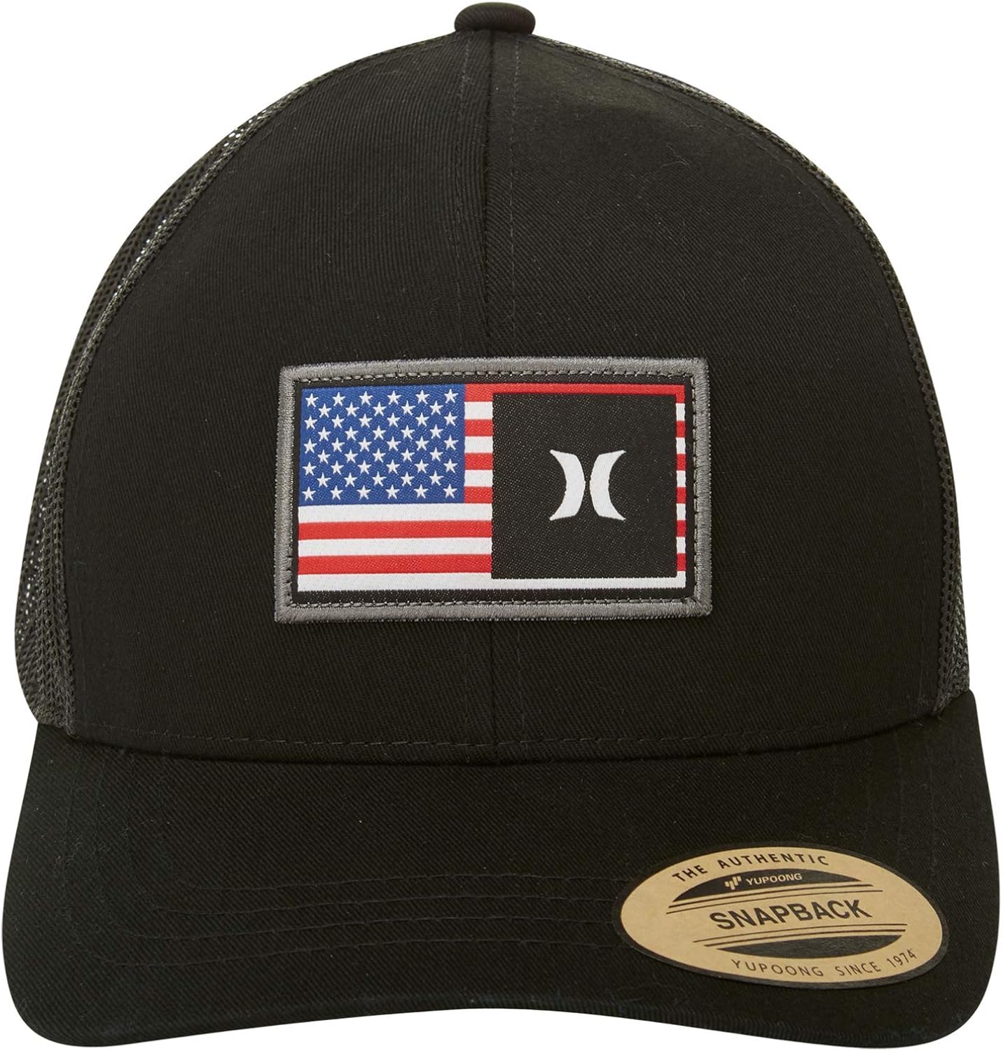 Hurley Men's Destination Curved Bill Trucker Baseball Cap Hat: Clothing