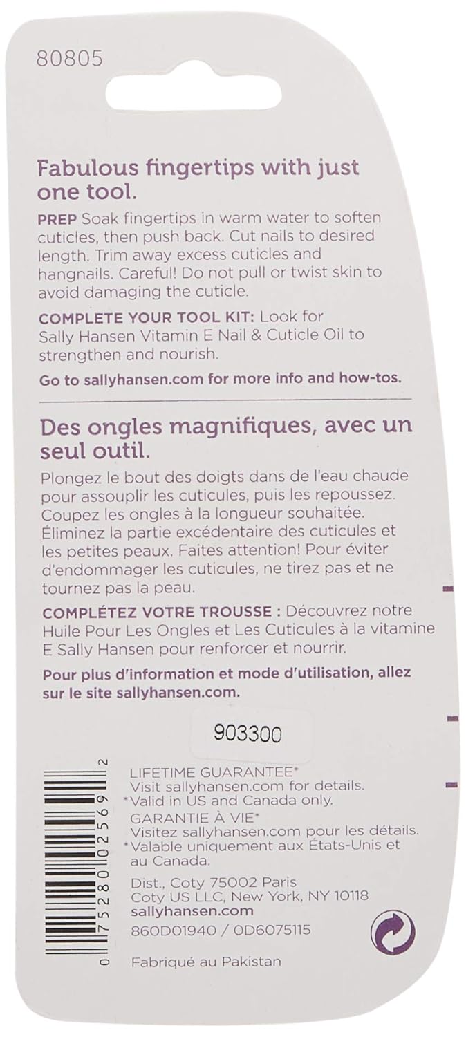 Sally Hansen Finest Fingernails Nail & Cuticle Scissors 1 ea: Beauty