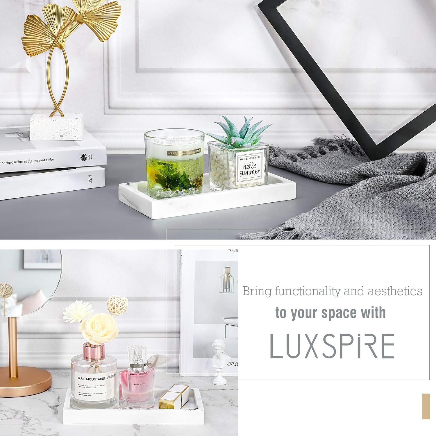 Luxspire Bathroom Vanity Tray - Image 5