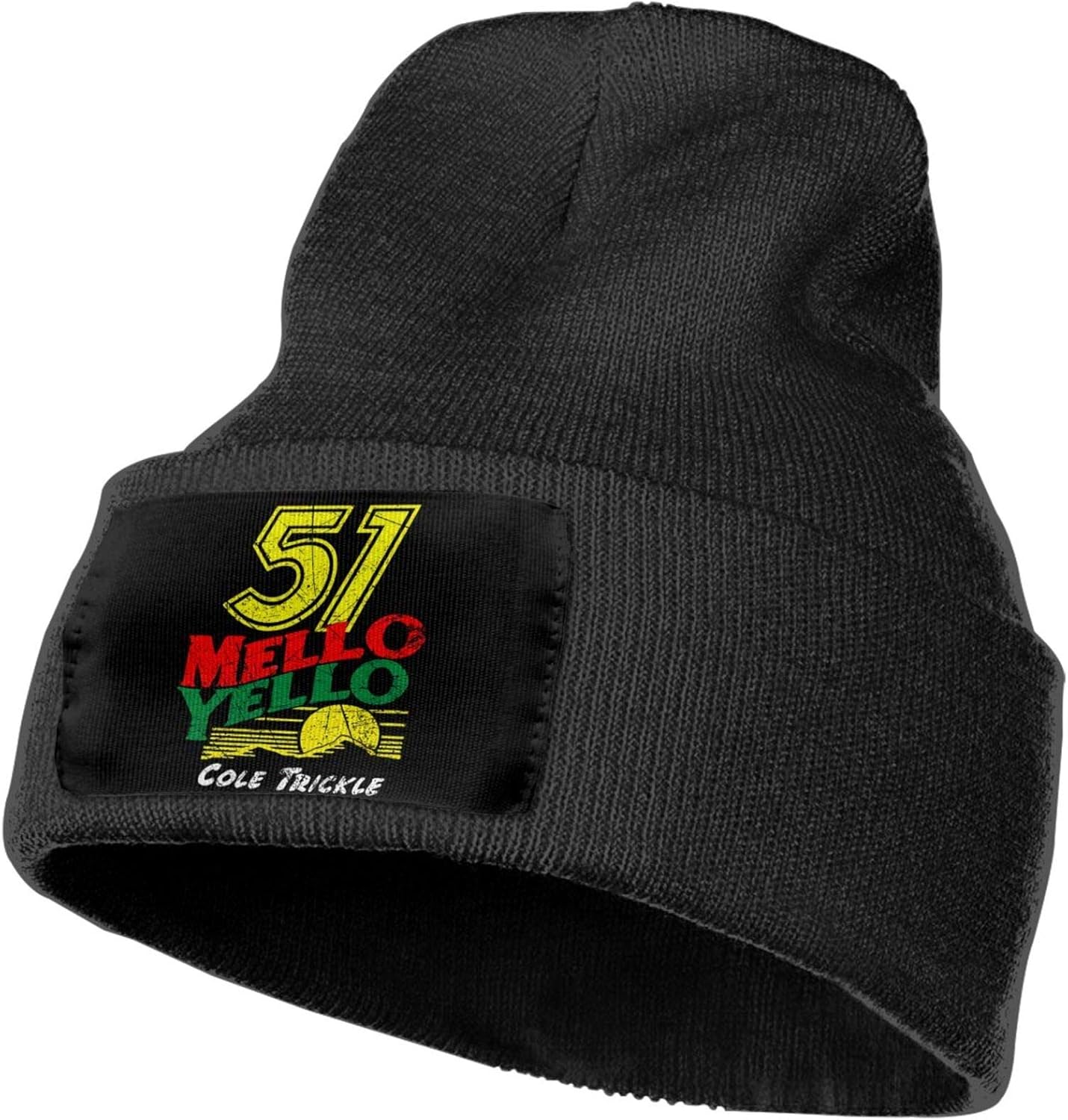 51 Mello Yello Cole Trickle Warm Knitted Fashion cap Hat Black Amazon