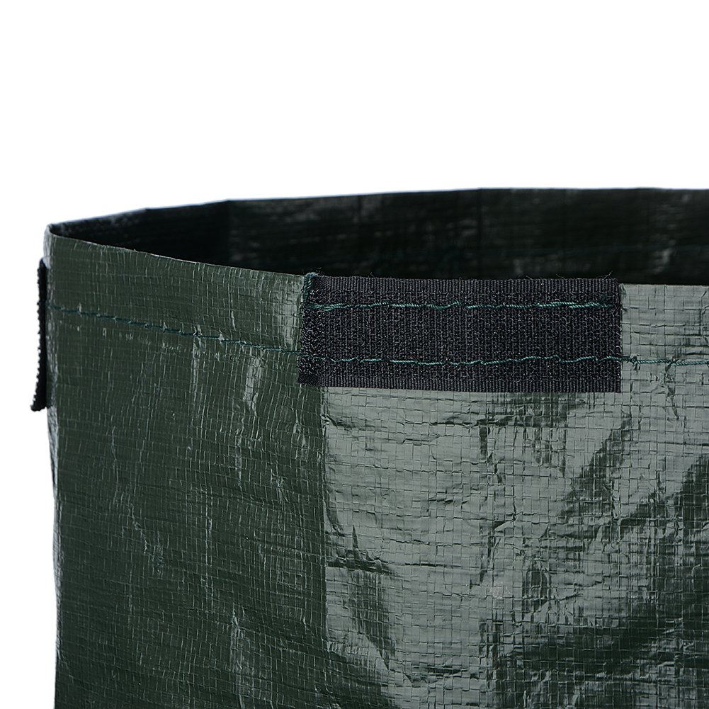 2 pezzi giardinaggio Spring secchio, da giardinaggio Trash Lawn Leaf bag, Grow bag, borse, vaso con rifiuti di giardino, piscina giardino foglia sacchetto dei rifiuti (10 litri)