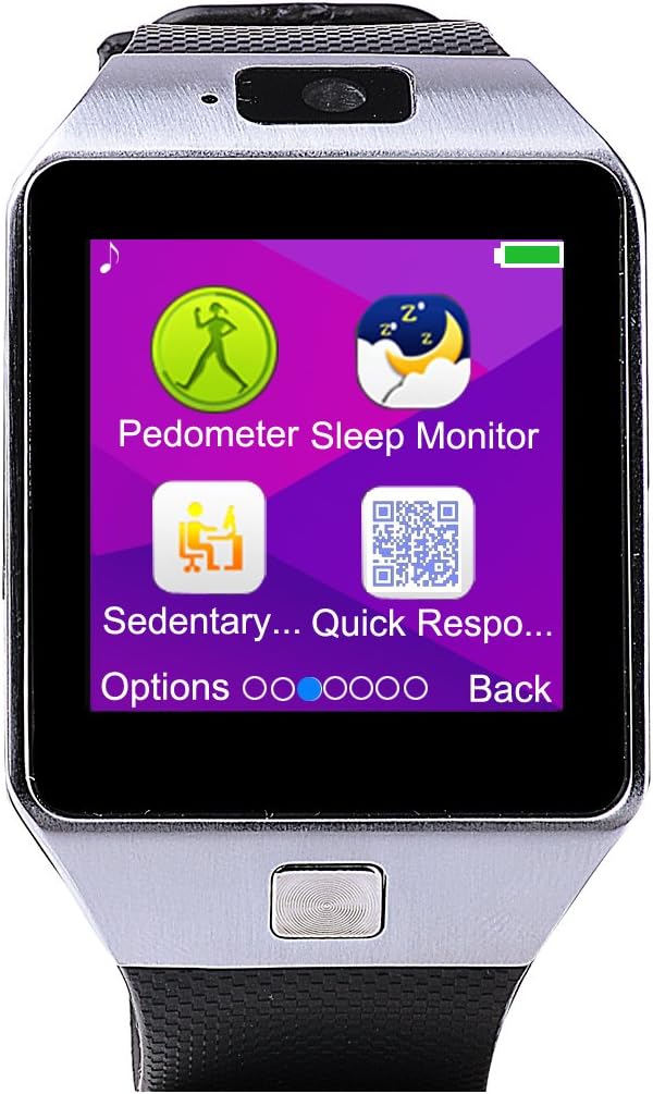 DZ09 Smartwatch Pulsera NFC Con Pantalla Cámara Táctil para IOS ...