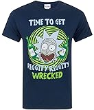 Rick and Morty Riggity Riggity Wrecked Men's T-Shirt