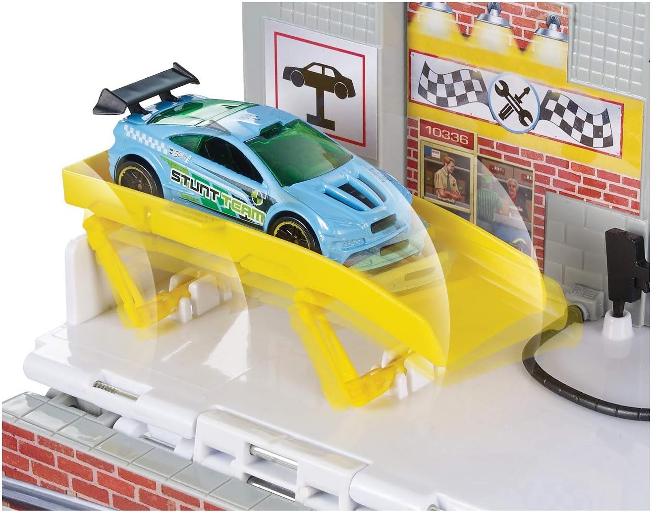 hot wheels retro sto and go car wash