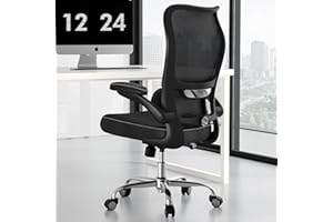 TRALT Ergonomic Office Chair - Desk Chair with Wave High Back Adjustable Lumbar Support Computer Chair - Gaming Chairs Mesh B