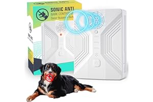 LEKAYWE Ultrasonic Dog Barking Deterrent Devices , Dog Barking Silencer Neighbor Dogs from Barking & 3 Modes Device, Stop Bark Dog Devices for Indoor & Outdoor Puppy/Dogs, Barks No More Dog Training Device