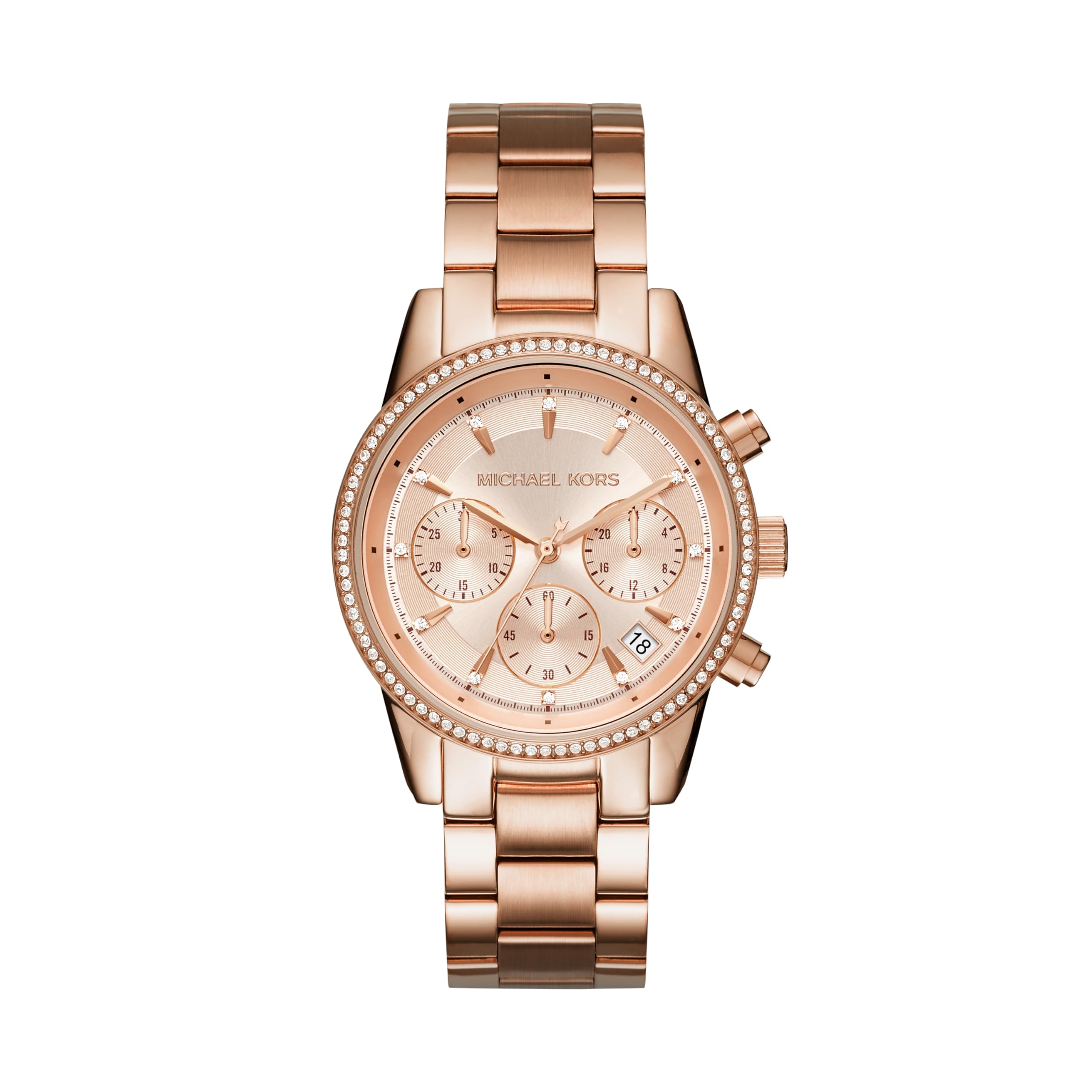 Michael Kors Bryant Chronograph Rose Gold-Tone