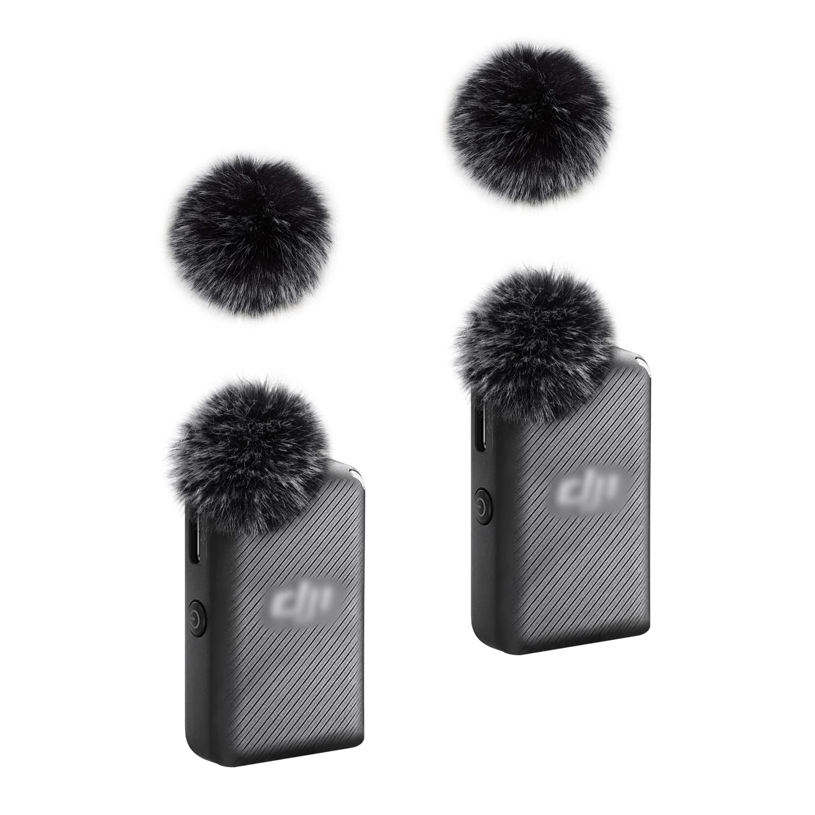 Photo 1 of 4-Pack Windscreens for DJI MIC Transmitters (TX) Wind Muff, Wireless Lavalier Microphone Cover, Furry Pop Filter