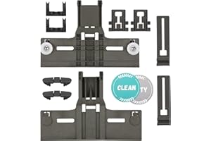 ORSONG Upgraded W10350375 W10712395 Dishwasher Top Rack Adjuster Parts, Replacement for Whirlpool WDT730PAHZ0 WDT750SAHZ0 WDTA50SAHZ0 WDT970SAHZ0 Upper Rack Parts, for Kenmore 665 Dishwasher Parts