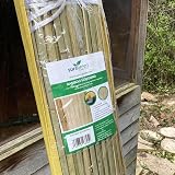 Suregreen Bamboo Fence Screening 2m x 4m Natural Split Cane Privacy view 6