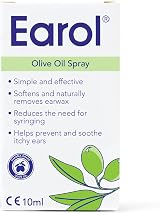 Earol Olive Oil Ear Wax Removal Spray 10ml Metered Dose Bottle
