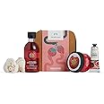 The Body Shop Lather & Slather Strawberry Body Care Gift Set, for Normal Skin
