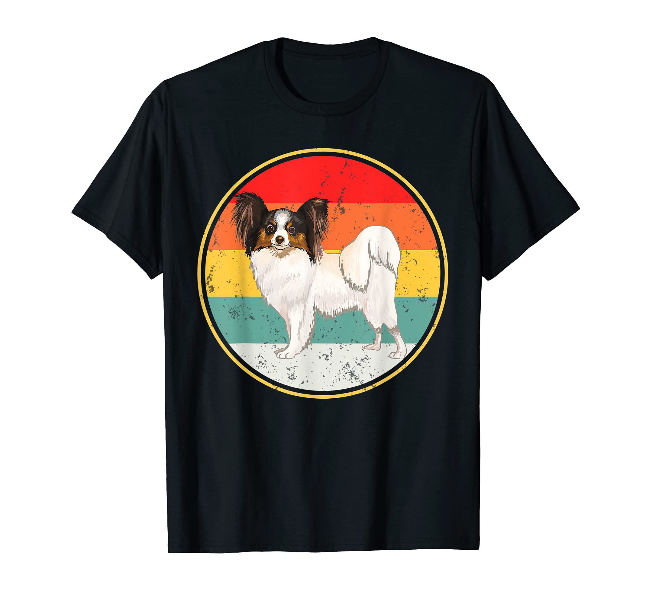 Vintage Retro Sunset Soft Coated Wheaten Terrier Dog T-Shirt