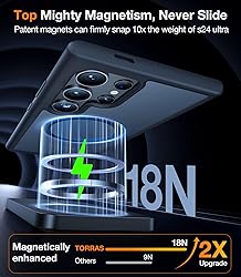 TORRAS Magnetic Shockproof for Samsung Galaxy S24