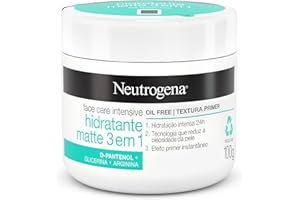 Neutrogena Hidratante Facial Matte 3 em 1 Face Care Intensive, 100g