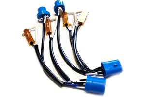 O-NEX HB5 9007 LED Load Resistor Kit 50W 8ohm Headlight Bulb Relay Harness Adapter Anti Flicker Error Decoder Warning Canceller