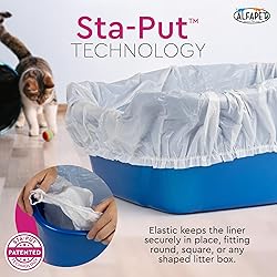 Alfapet Elastic Cat Litter Box Liners - Extra Giant