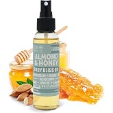 Rinse Bath &amp; Body Almond &amp; Honey Body Oil Moisturizer Spray 4 fl oz | Squalane Oil Body Moisturizer Spray with Almond &amp; Honey Fragrance Vegan Non-GMO Fast Absorbing