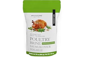 Aromasong Turkey Brine - 100% Natural - 2 LB - For Wet & Dry Brining. (Herbs De Provence seasoning) for Whole, Smoked, Oven-Roasted or Fried Turkey - Made in USA