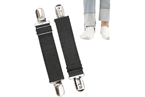 Boot Straps for Jeans - Adjustable Boot Suppplies | Jean Leg Fixing Clips | for Men Women Uniform Wearers Performers Cycling 