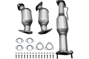 JT Exhaust Catalytic Converter Compatible with Chevrolet Traverse 2009-2017, Buick Enclave 2008-2017, GMC Acadia 2007-2017, Saturn Outlook 2007-2010 3.6L