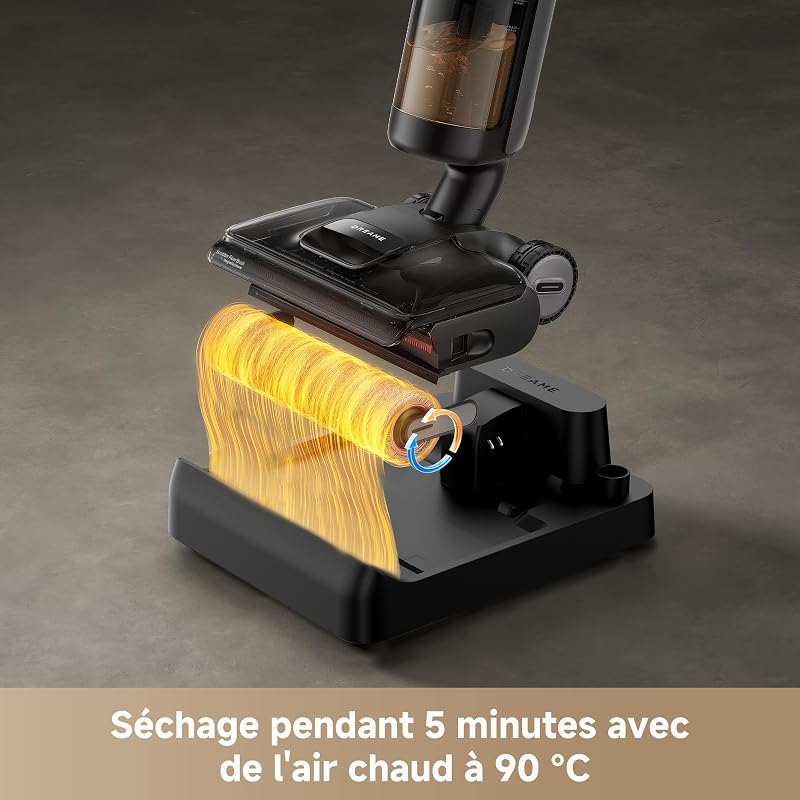 H12 Pro FlexReach Aspirateur Laveur, portée à Plat 180°, 18 000Pa