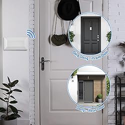 Wired Doorbell Chime, 16V 10VA Front and Rear Door