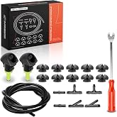 A-Premium Front Windshield Washer Nozzle Kit | Compatible with Subaru Forester 2009 2010, Set of 20