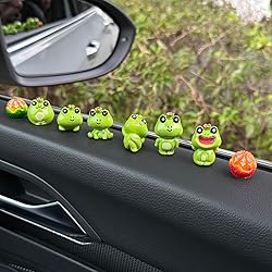zmoso 8 PCS Cute Frog Car Rearview Mirror