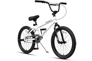 cubsala 20 24 26 Inch BMX Race Bike Trident Bicycles Beginner-Level to Advanced Riders with 2 Pegs, Multiple Colors