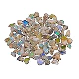GEMKORA 25 carats Raw Rainbow Opal, Ethiopian
