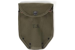 ANQIAO WW2 US M1943 Field Shovel Cover Carrier Green
