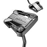Golf Putter, Twin-Fang Mallet Putter for Men &amp; Women, Right Handed