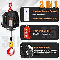 SENKEYFE Power Electric Portable Hoist Winch