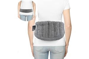 Microwave Heating Pad for Back, Microwavable Heat Pads for Lumbar, Waist, Stomach, Lower Back, Unscented Hot or Cold Pack, Gi